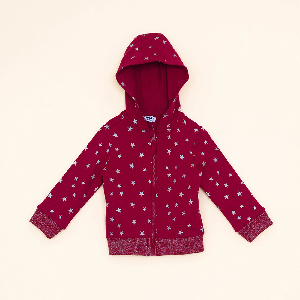 Suéter Rojo De Estrellas Bebé Niña