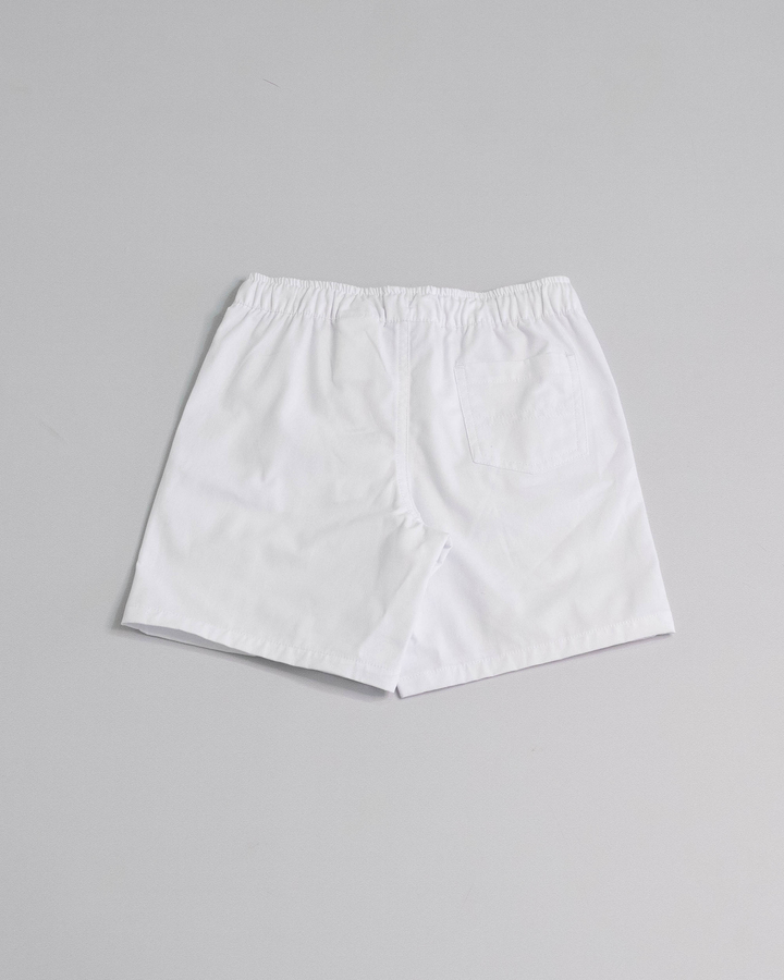 Short blanco con ajustador