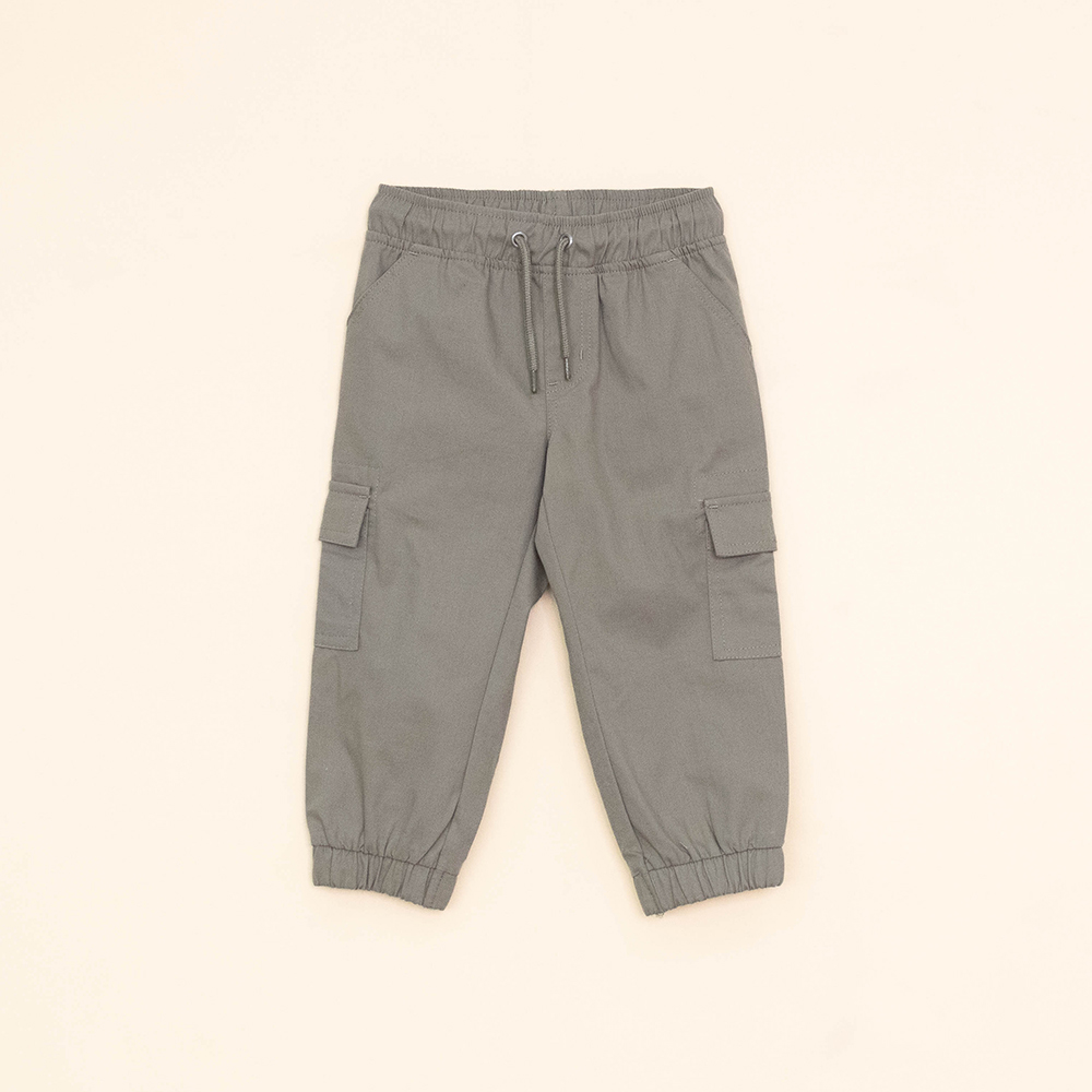 Pantalón Verde Cargo para Bebé Niño