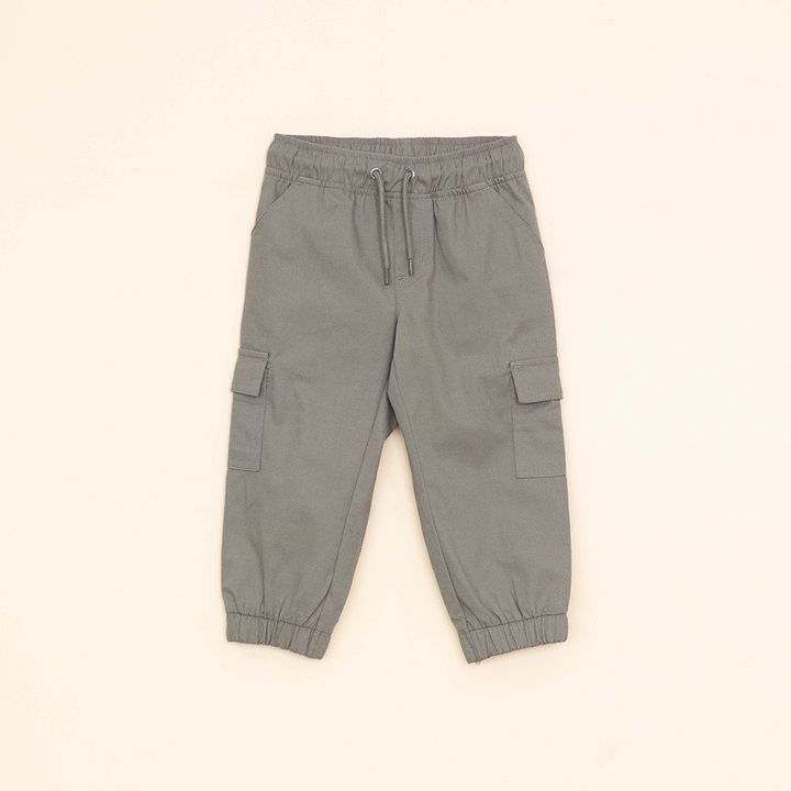 Pantalón Verde Cargo para Bebé Niño