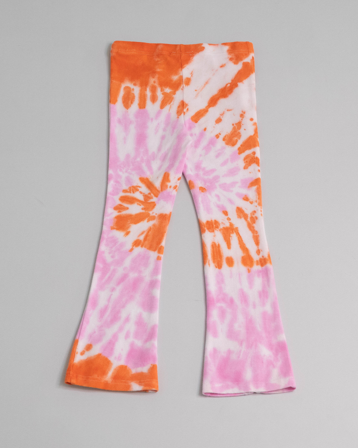 Legging de algodón teñido con aberturas