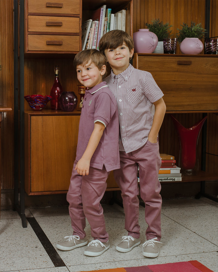 Pantalón violeta