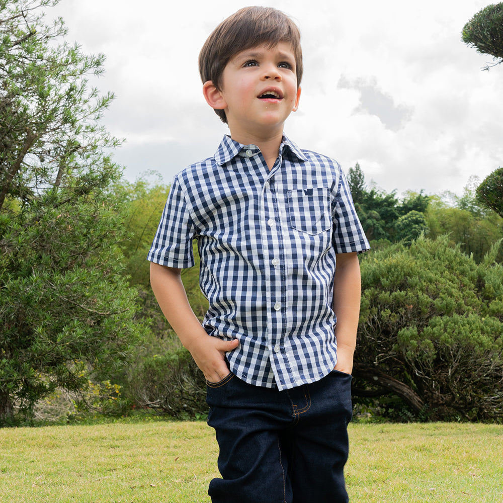 Pantalón azul