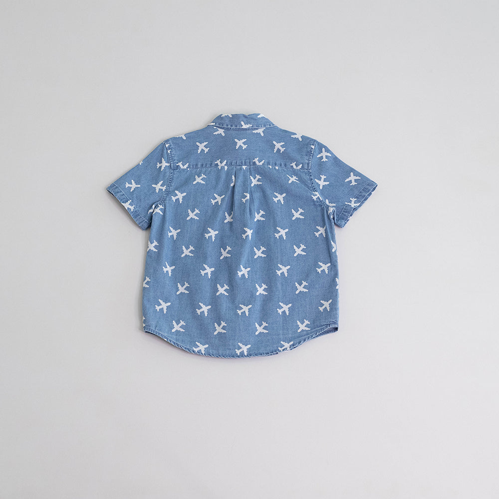 Camisa de chambray