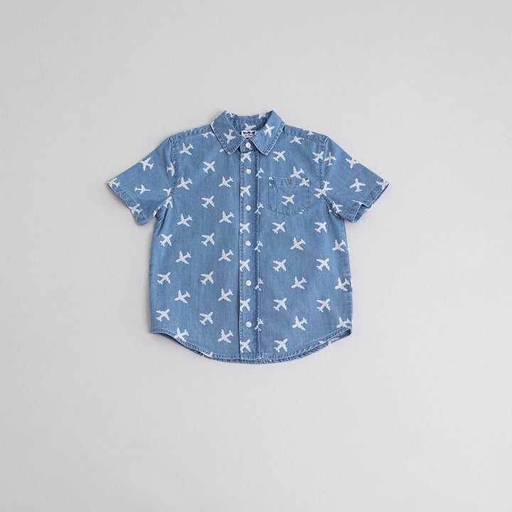 Camisa de chambray