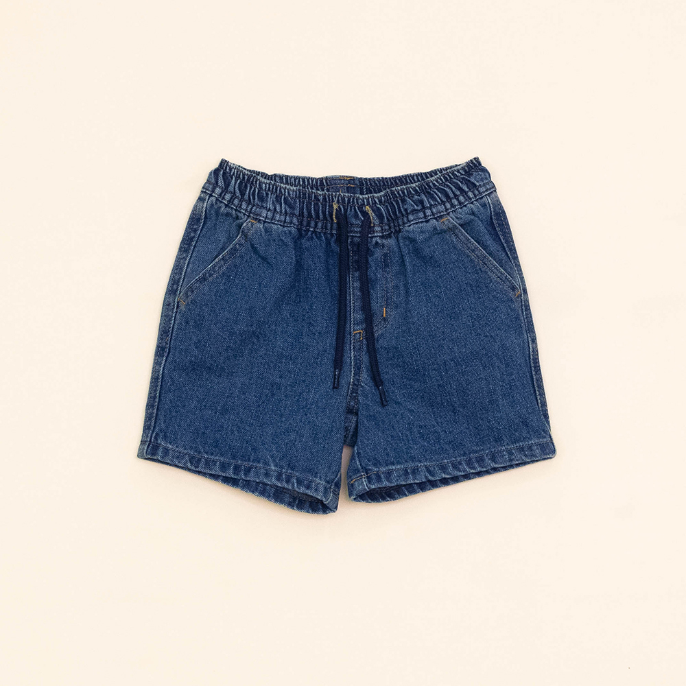 Short de Jean Azul para Bebé Niño