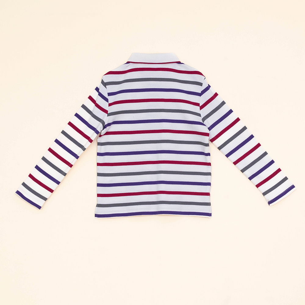Chemise De Rayas Para Niño