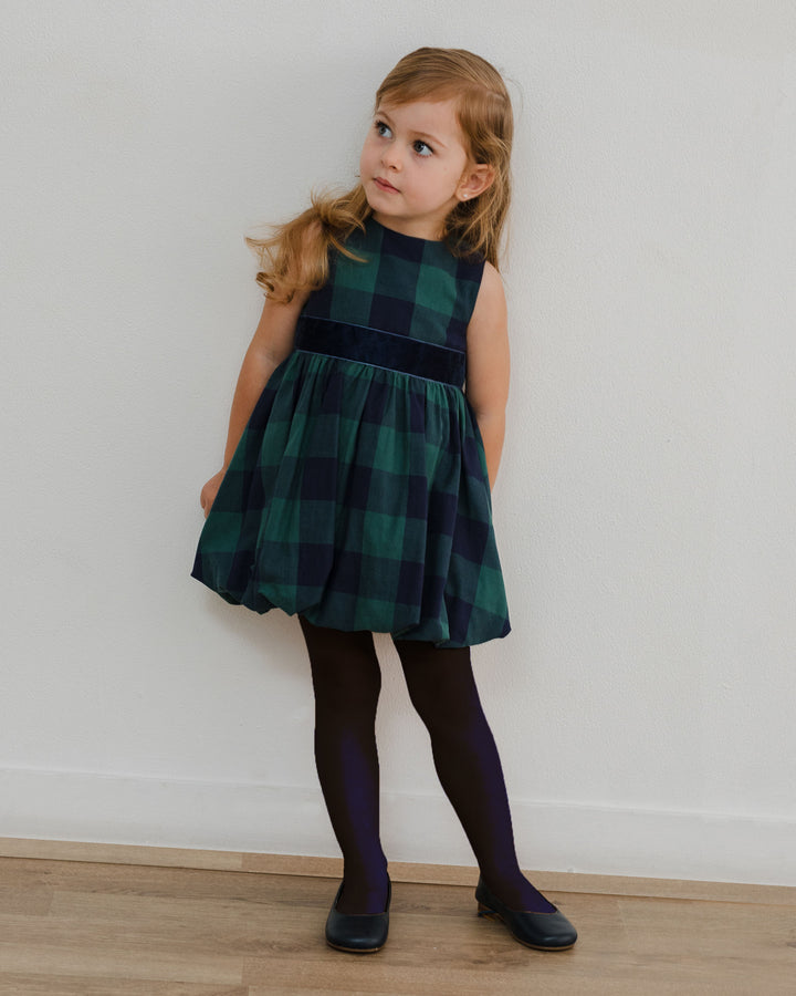 Vestido de flannel de cuadros