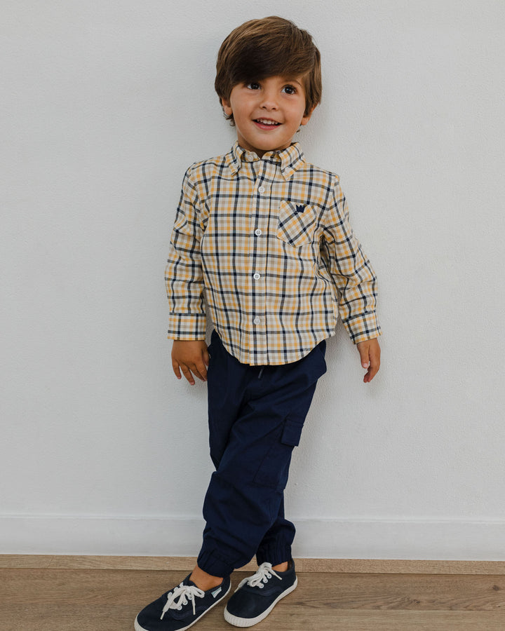 Camisa de flannel de cuadros