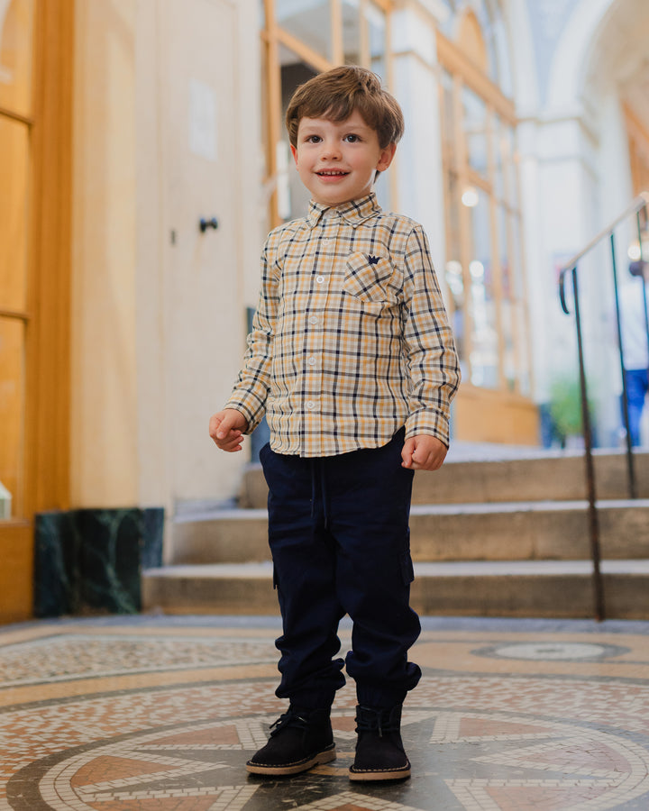 Camisa de flannel de cuadros