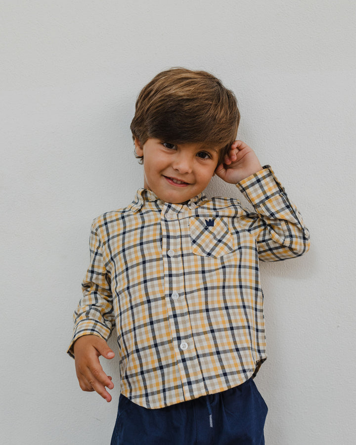 Camisa de flannel de cuadros