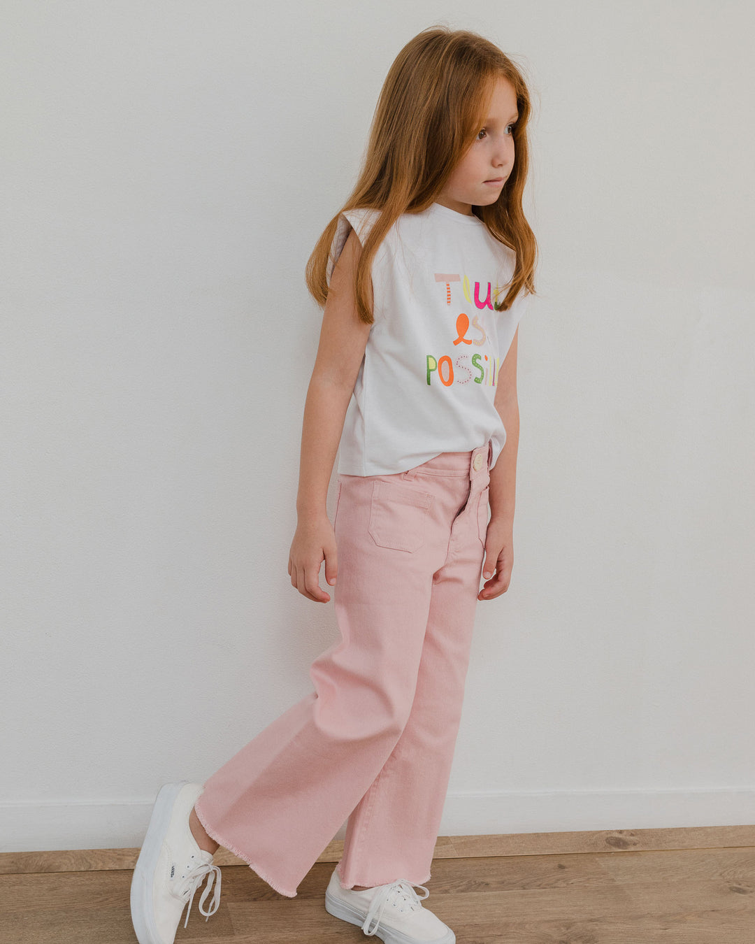 Pantalón de jean rosado