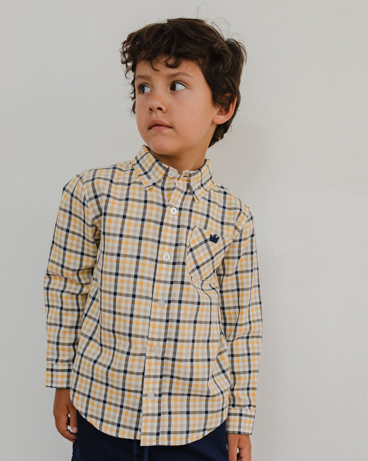 Camisa de flannel a cuadros