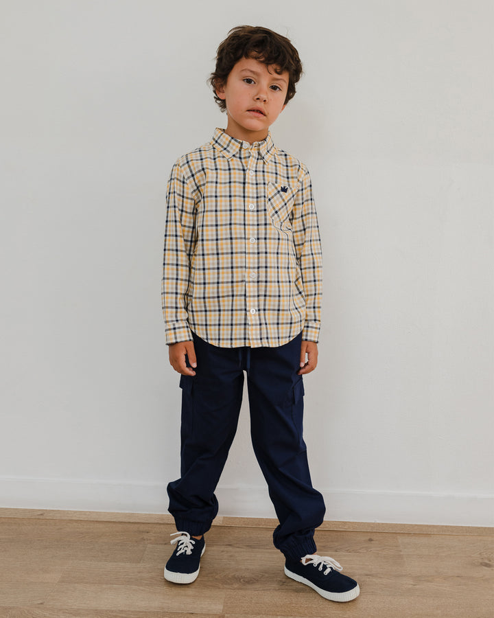 Camisa de flannel a cuadros