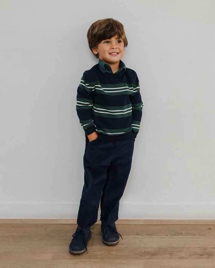 Pantalón de corduroy con elástico