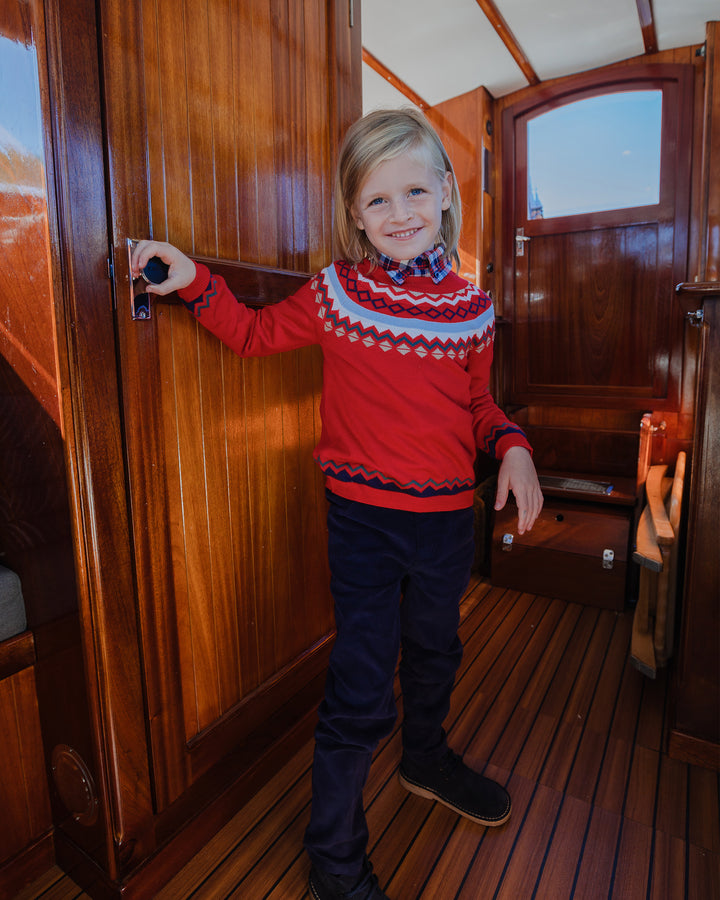 Pantalón de corduroy con elástico