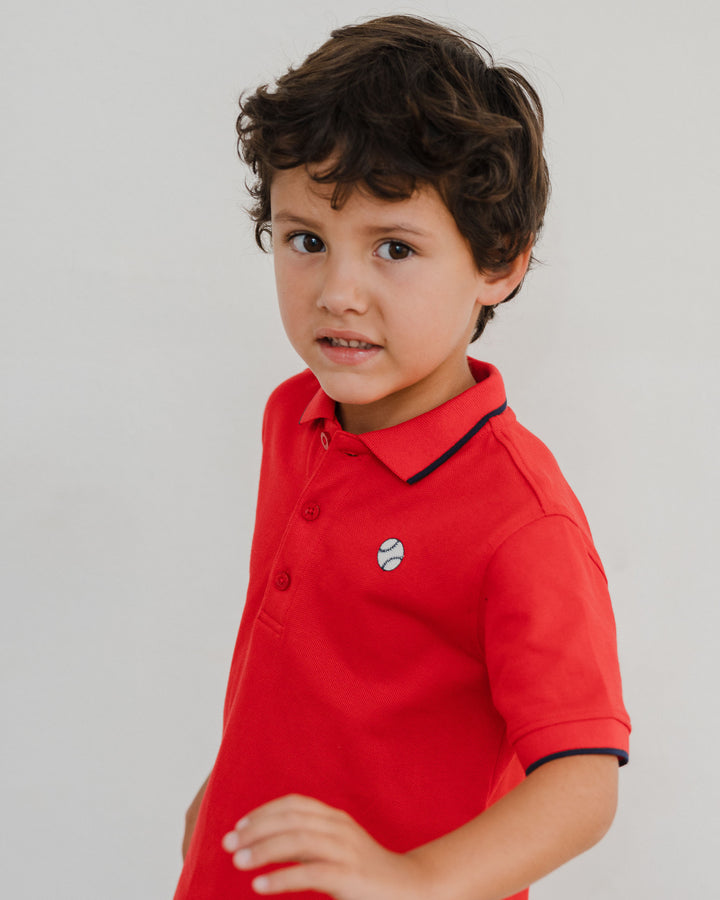 Chemise con gráfico bordado