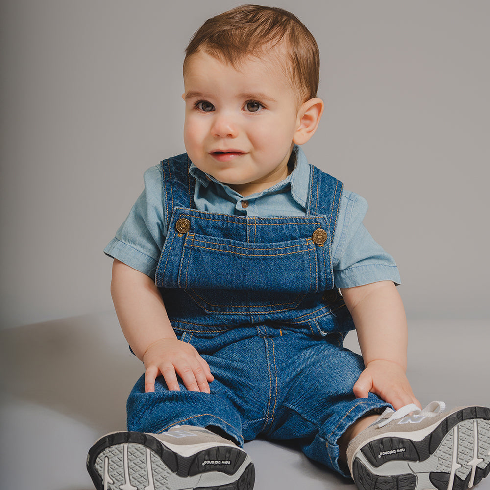 Braga Larga de Jean Azul  para Bebé Niño
