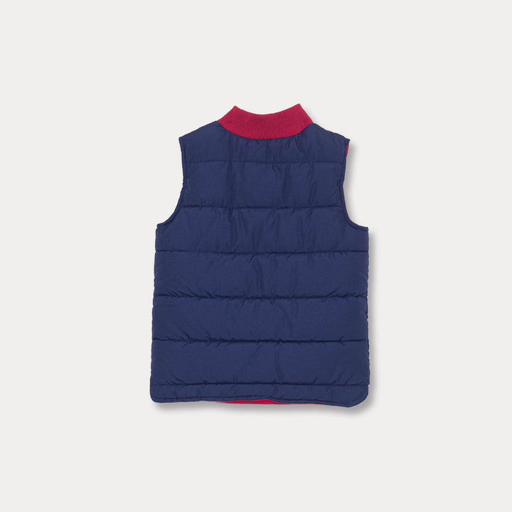 Chaleco Azul y Rojo para Bebé Niño