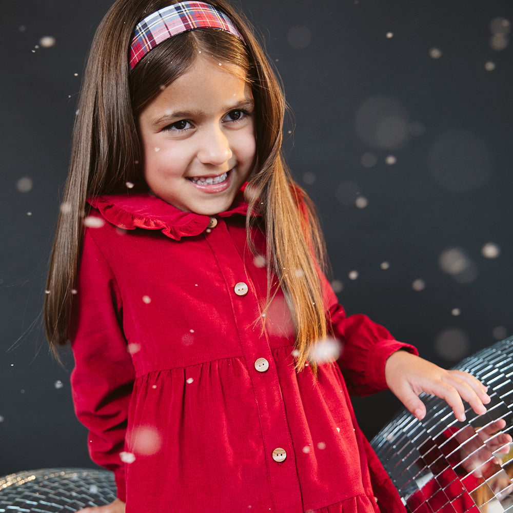 Vestido Rojo Para Niña