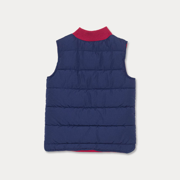 Chaleco Azul y Rojo para Niño