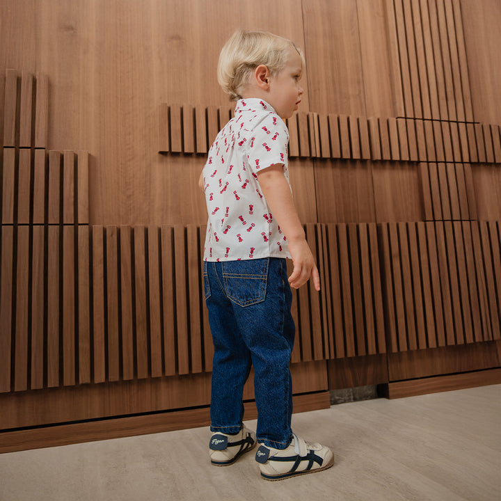 Jean Azul Para Bebe Niño