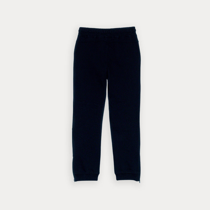 Mono De Algodón Negro Con Elástico En La Cintura Para Niño
