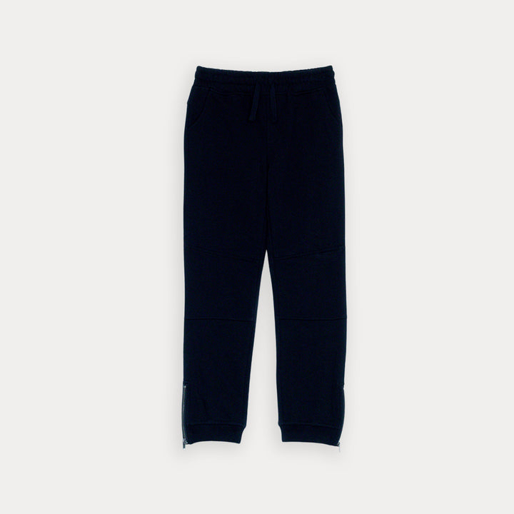 Mono De Algodón Negro Con Elástico En La Cintura Para Niño
