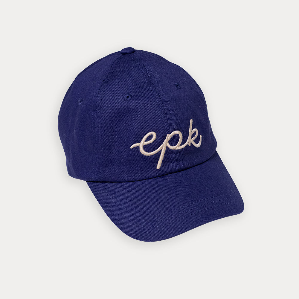 Gorra Azul Oscuro Con Bordado Off White Para Adulto