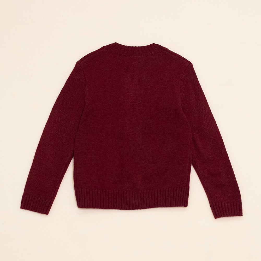 Cardigan Rojo Para Niña