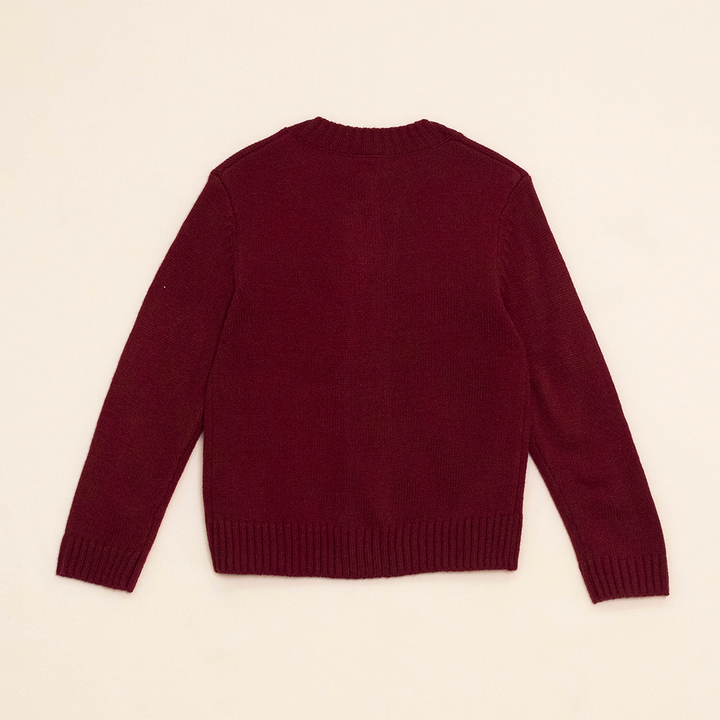 Cardigan Rojo Para Niña