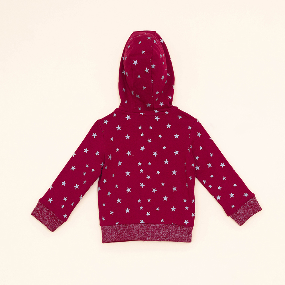 Suéter Rojo De Estrellas Bebé Niña