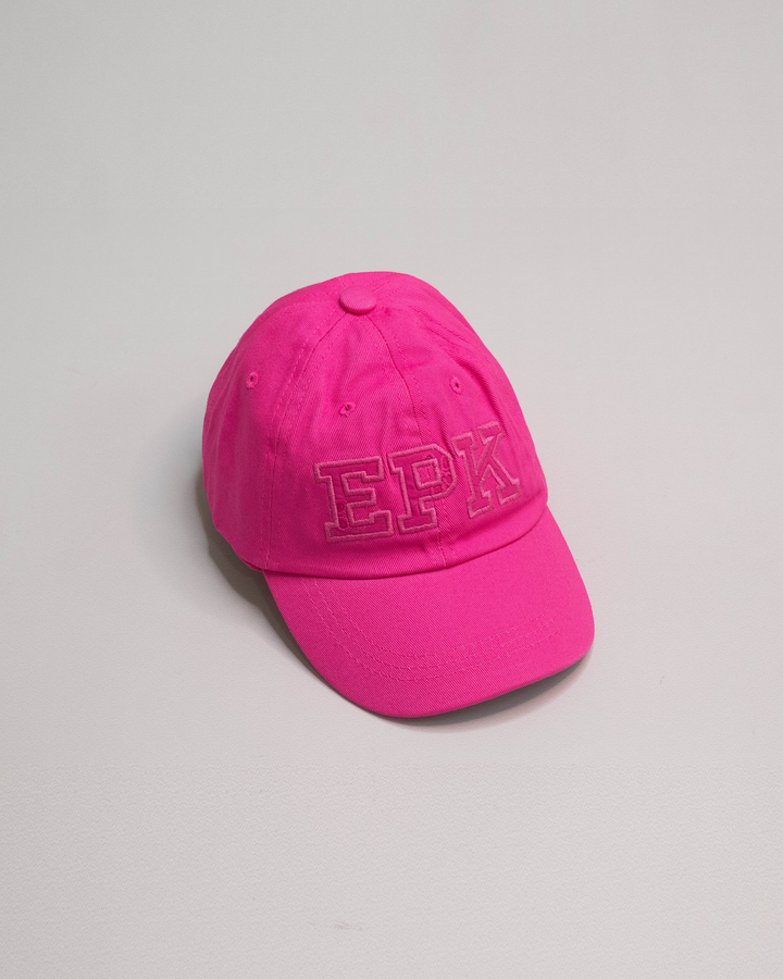 Gorra fucsia con logo EPK