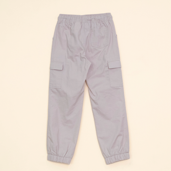 Pantalón Color Crema Cargo para Niño