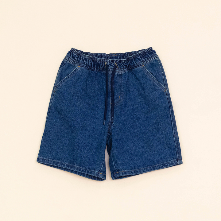 Short de Jean Azul para Niño
