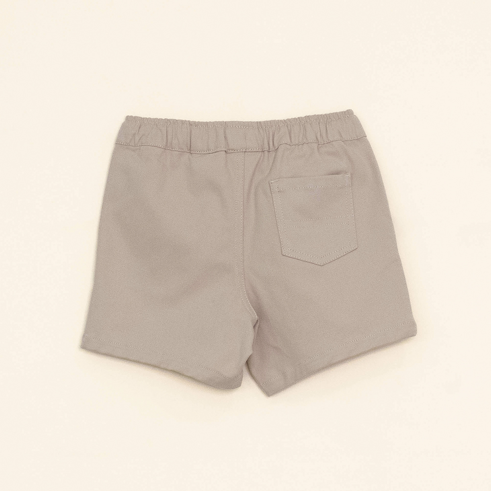 Short Beige de Algodón para Bebé Niño