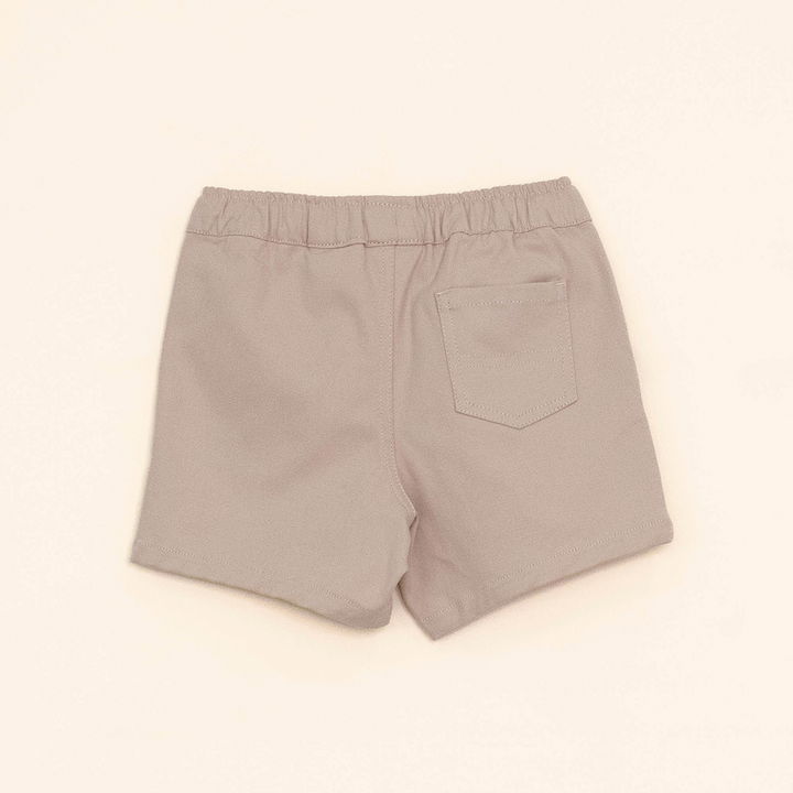 Short Beige de Algodón para Bebé Niño