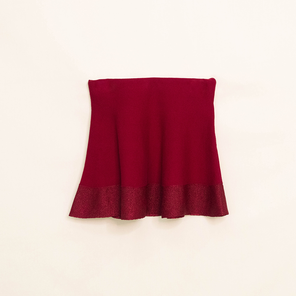 Falda Roja Para Niña