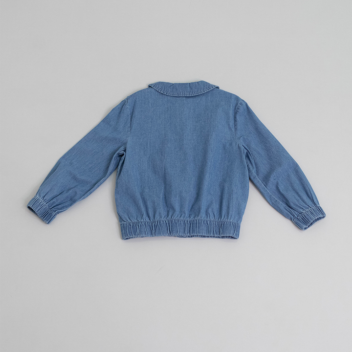 Chaqueta de chambray