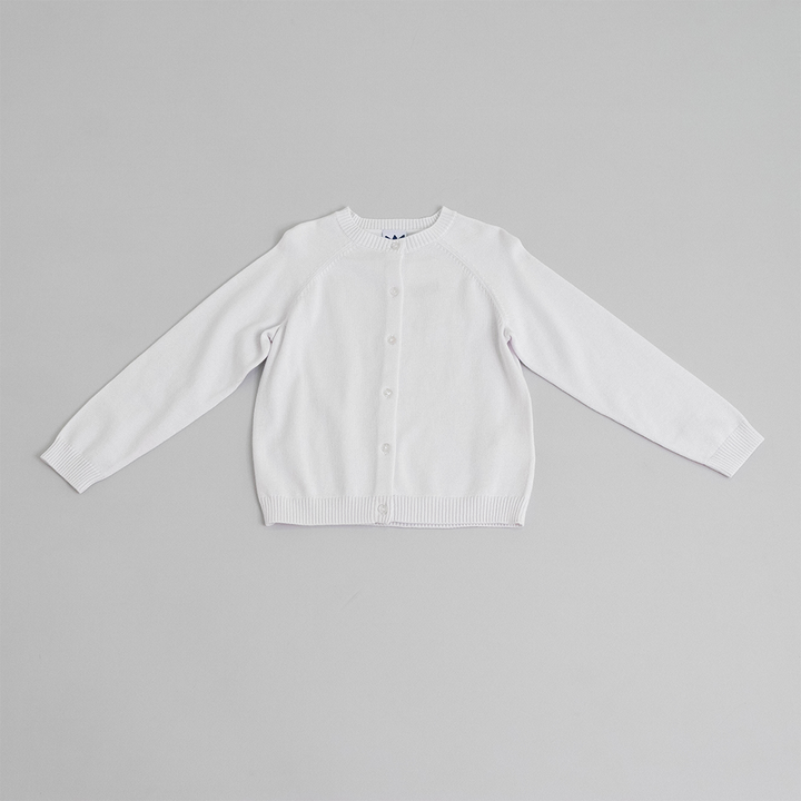 Cárdigan blanco