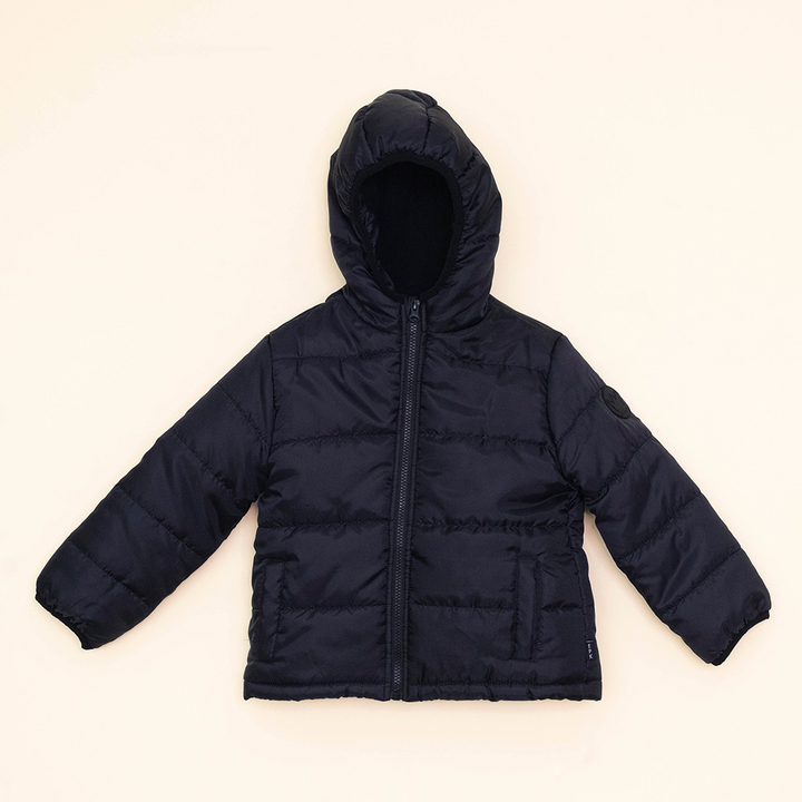 Chaqueta Negra con Capucha para Niño