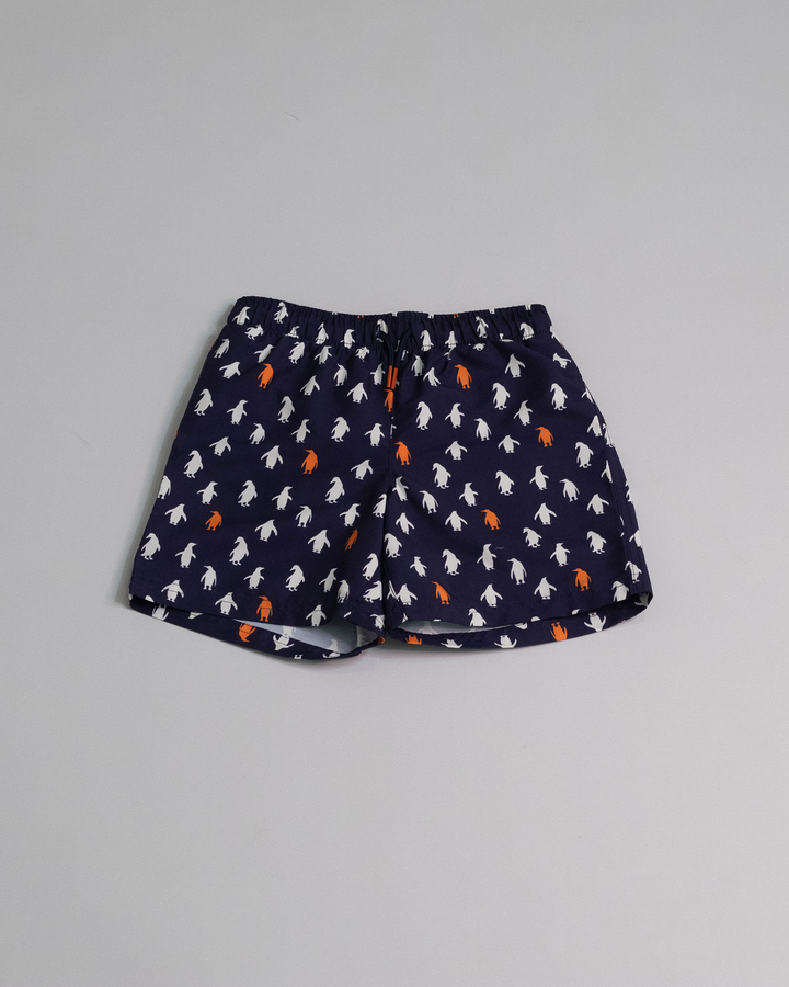 Traje de baño con estampado de pingüinos para Niño