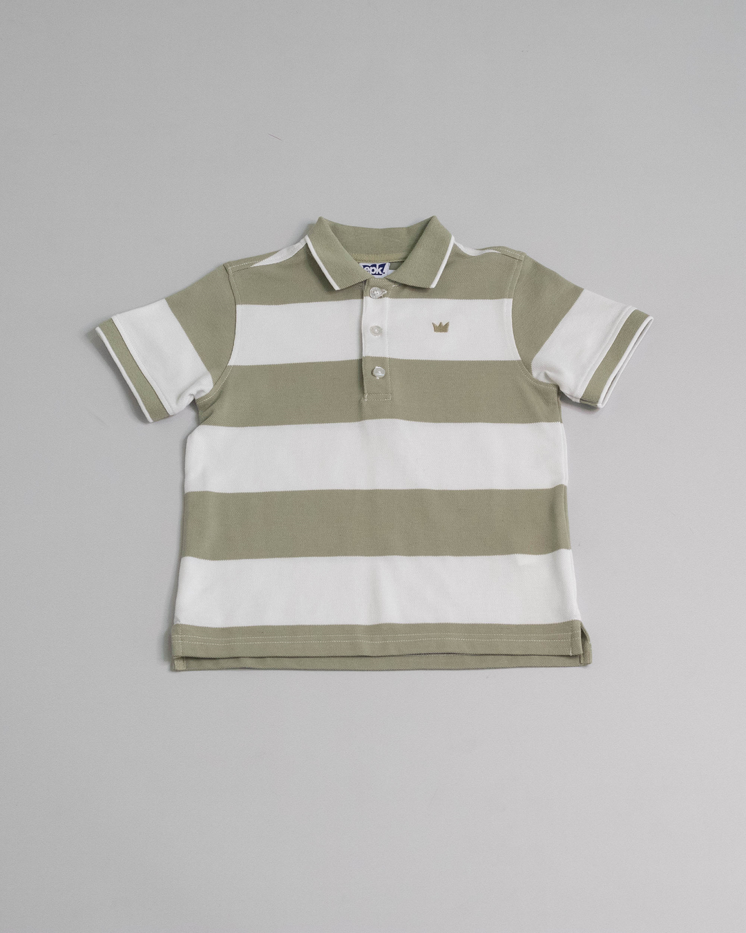 Chemise de algodón a rayas