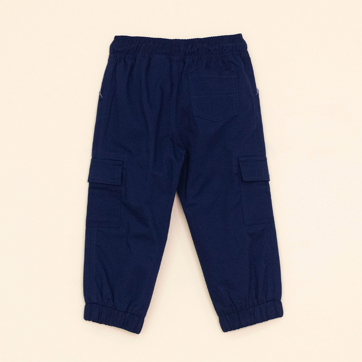 Pantalón Azul Oscuro Cargo para Bebé Niño