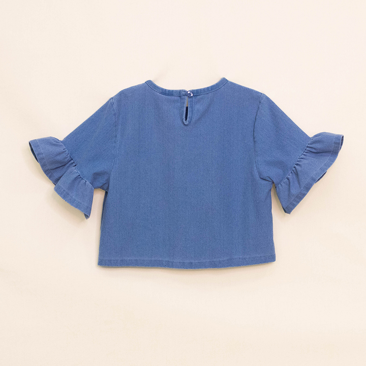 Blusa de Chambray para Niña