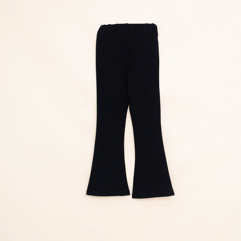 Legging Negro Bota Ancha para Niña