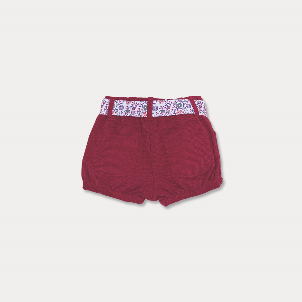Short Rojo  Bebé Niña