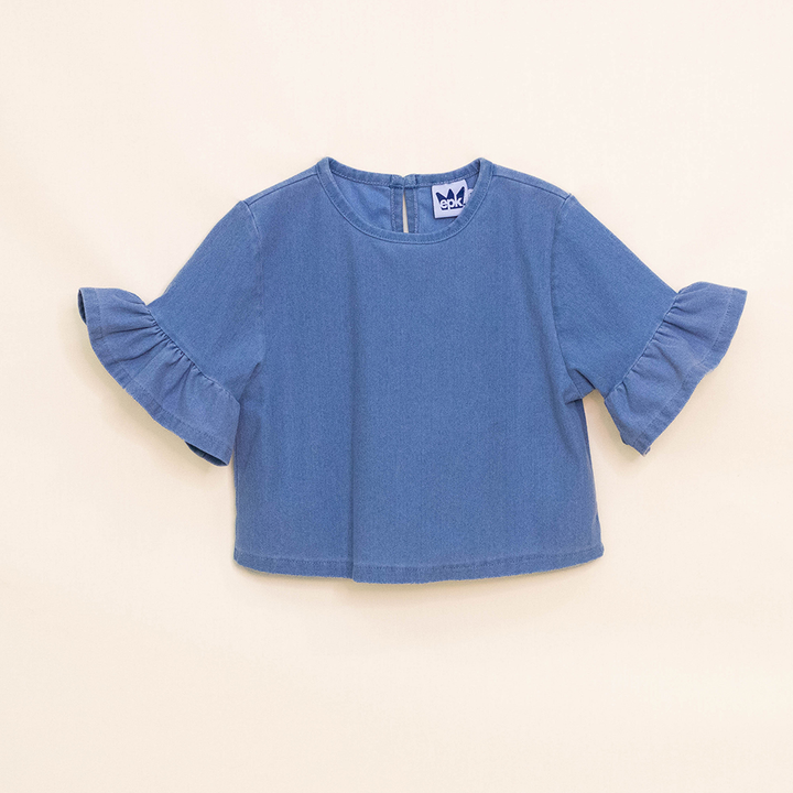 Blusa de Chambray para Niña