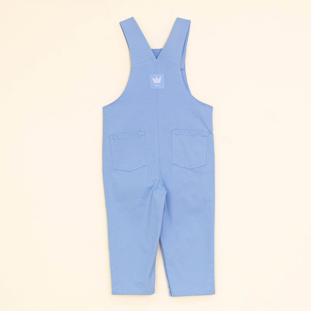 Braga Larga de Twill  Azul Claro para Bebé Niño