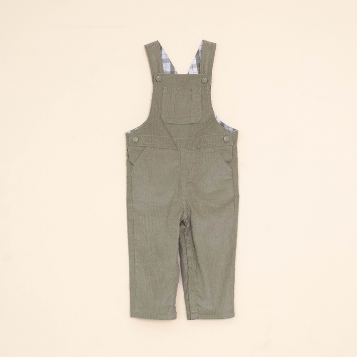 Braga Larga Verde de Corduroy para Bebé Niño
